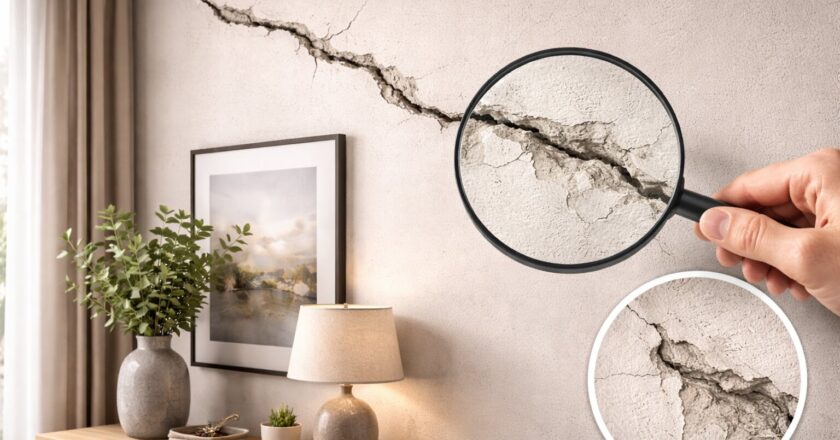 Scheuren in muur herkennen en herstellen voor een strak en veilig interieur