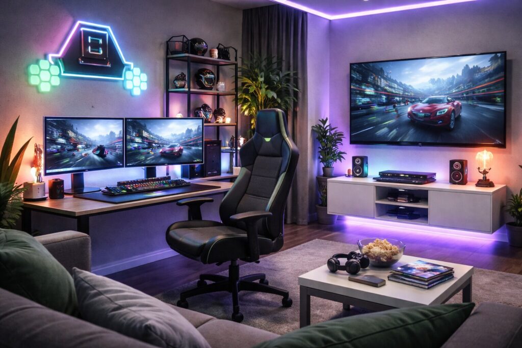 game kamer inspiratie, game kamer