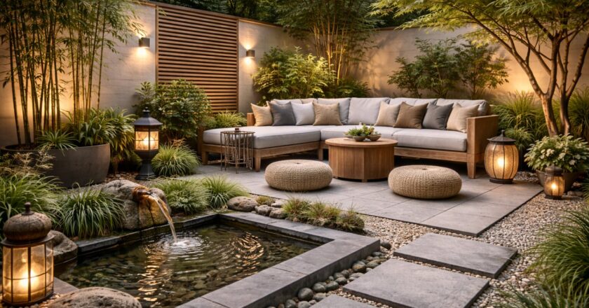 Een japandi tuin ontwerpen: rust, eenvoud en natuurlijke harmonie buiten