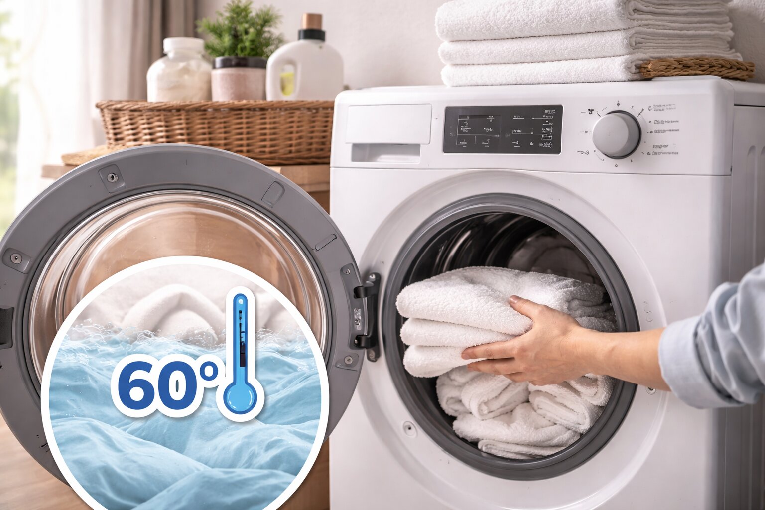 op hoeveel graden beddengoed wassen, beddengoed