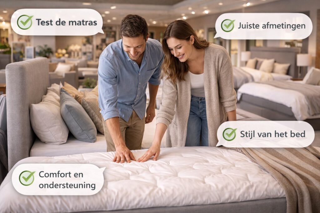 nieuw bed kopen tips
