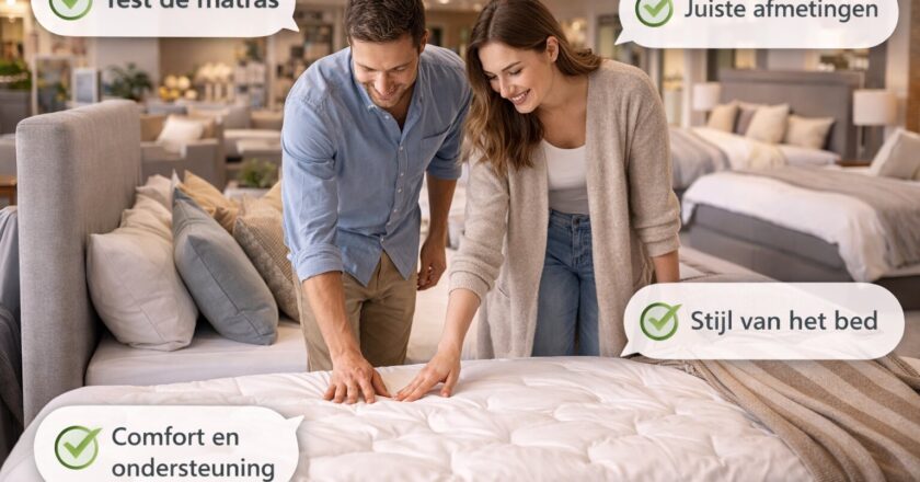 Een nieuw bed kopen: praktische tips voor comfort, stijl en jarenlang slaapplezier