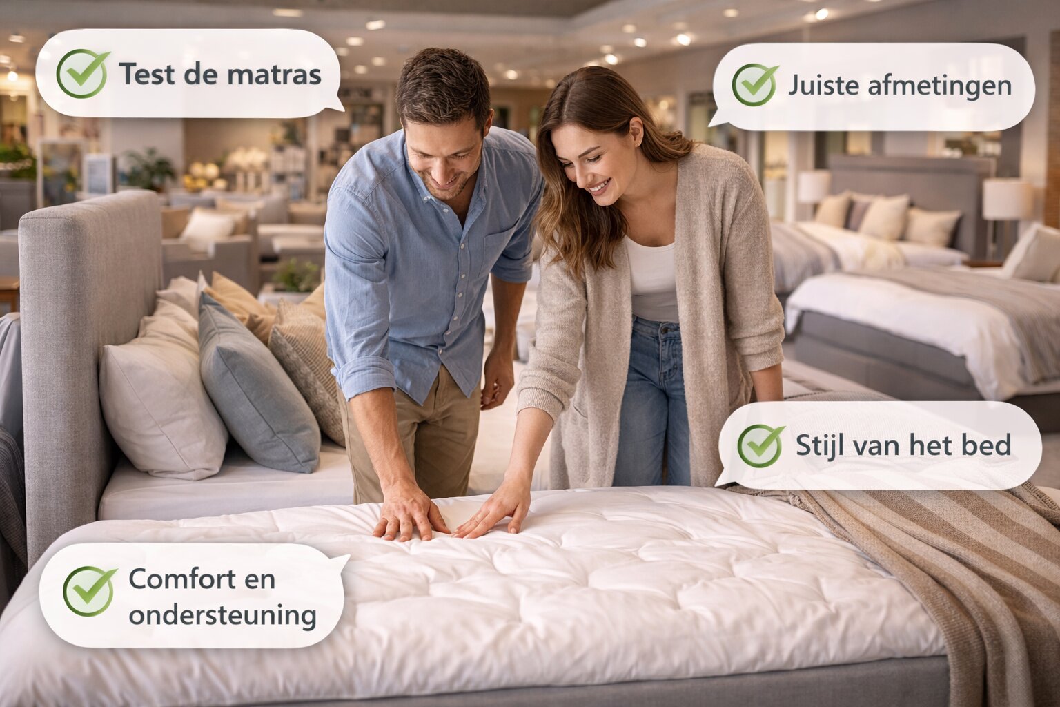 nieuw bed kopen tips