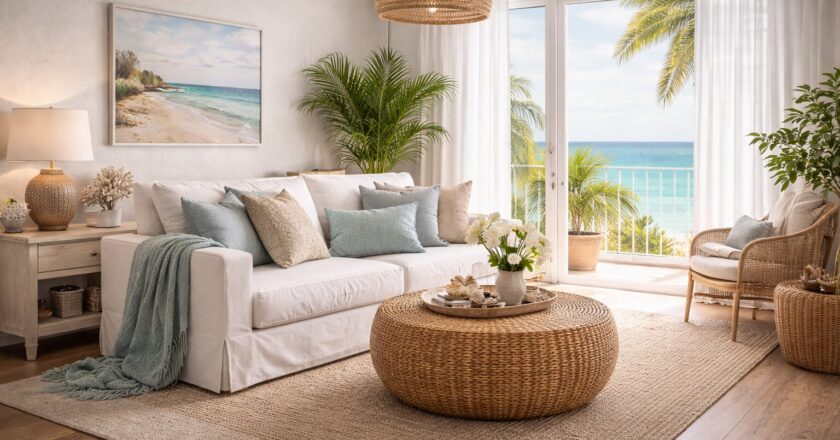 Beach look interieur in zee stijl: zo haal je rust, licht en natuurlijke materialen in huis