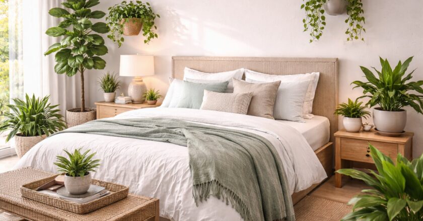 Welke plant in de slaapkamer zorgt voor rust, sfeer en een gezond binnenklimaat?